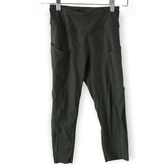 tough mode Pants - 3/$15 Tough mode olive green workout Capri pants (P2)